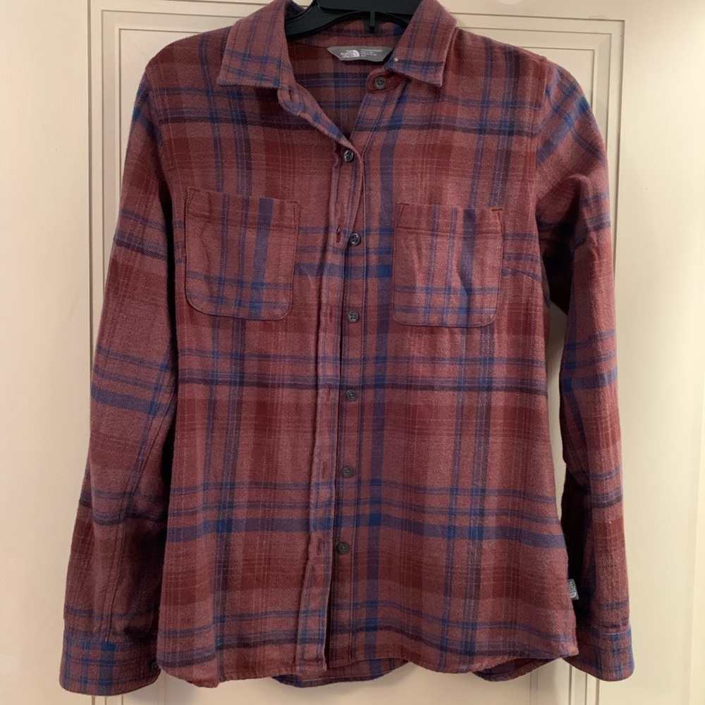 North Face cozy flannel 🍁